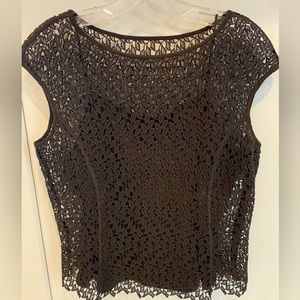 Talbot’s Crochet Top with Cami